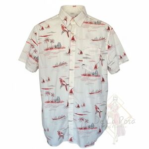Men's Mossimo Supply Co. Tropical Shirt - L